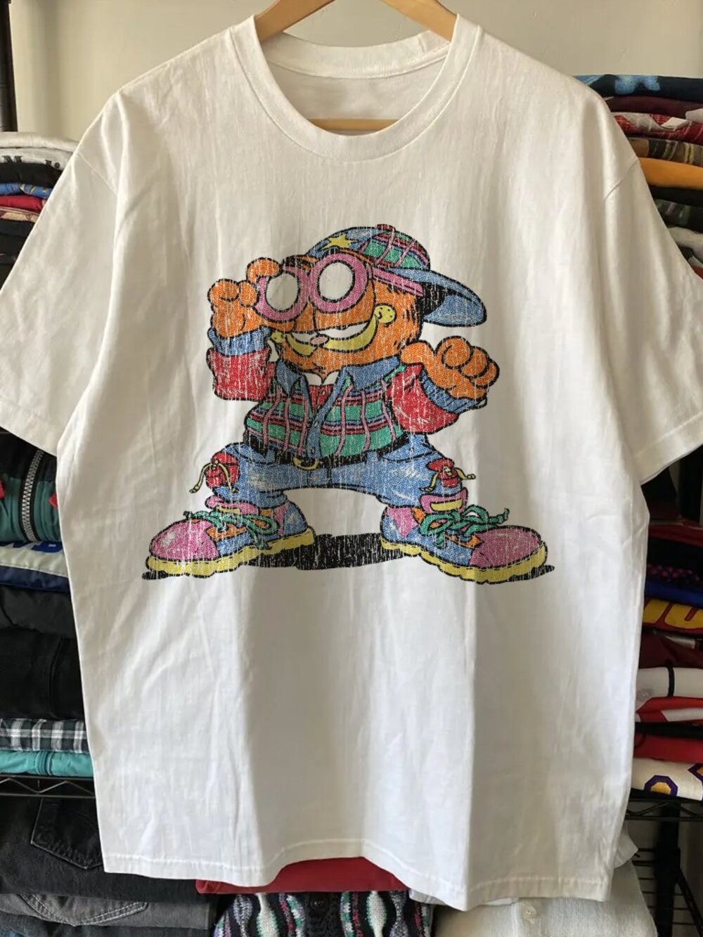 Rare Funky Garfield Tee - Picture 2 of 5